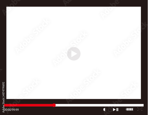 HD Camera viewfinder White background　2