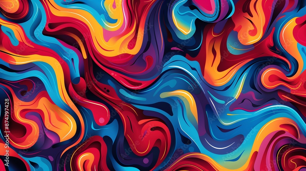 Blank versus colorful comic abstract background template. Blank versus colorful comic abstract background template.
