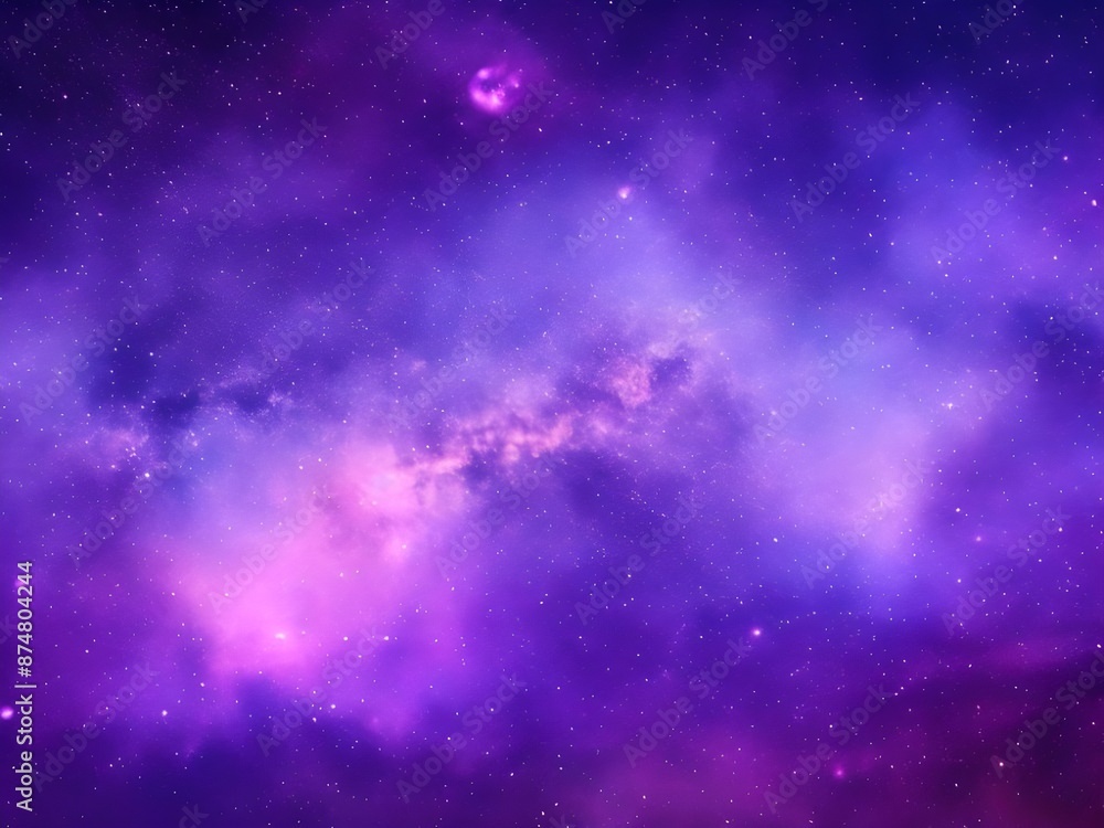 Starry Skies: Gradient Galaxy from Dark Navy to Soft Lavender Starry Skies: Gradient Galaxy from Dark Navy to Soft Lavender