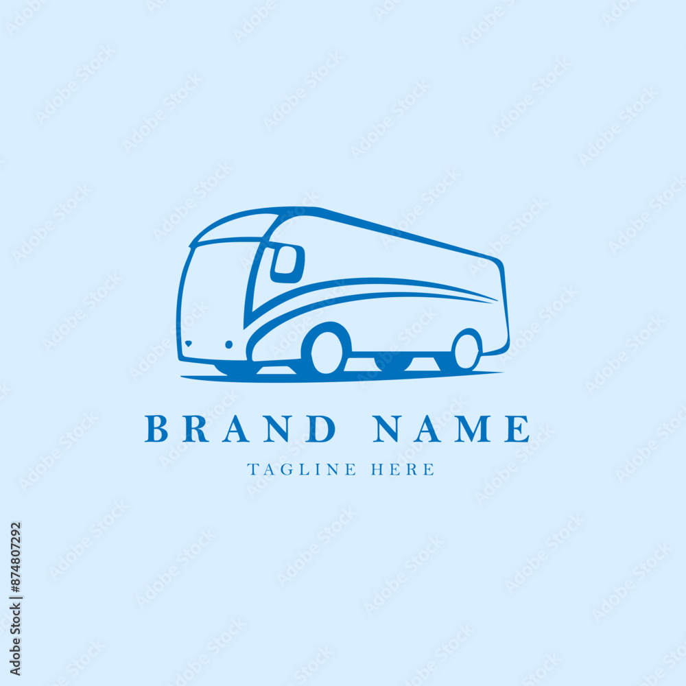 camper van logo template vector illustration icon element isolated on white background camper van logo template vector illustration icon element isolated on white background
