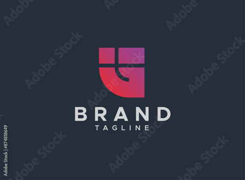 Introducing our Gi or IG letter symbol logo design, this logo used for g logos, letter i, gi letters, ig, text, minimalist, brand, logotype, monogram, symbol, simple, modern, business or company