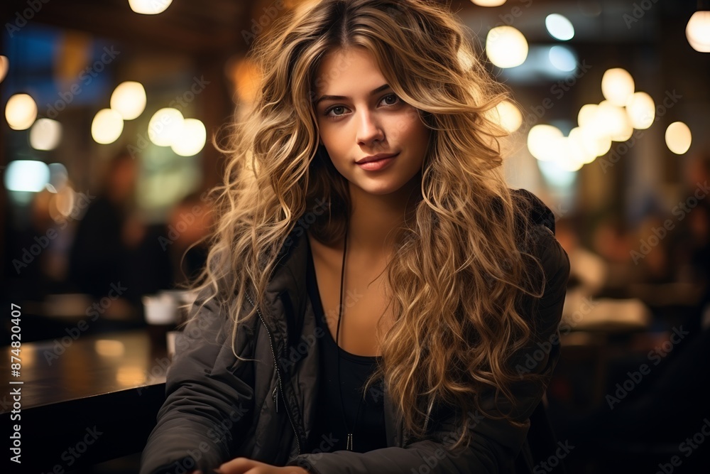 Captivating close up of a beautiful woman deeply engaged in a phone conversation Captivating close up of a beautiful woman deeply engaged in a phone conversation
