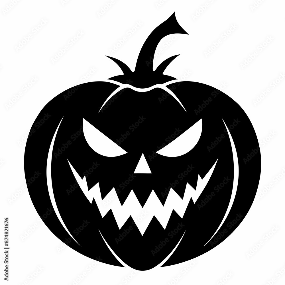 halloween pumpkin black vector silhouette halloween pumpkin black vector silhouette