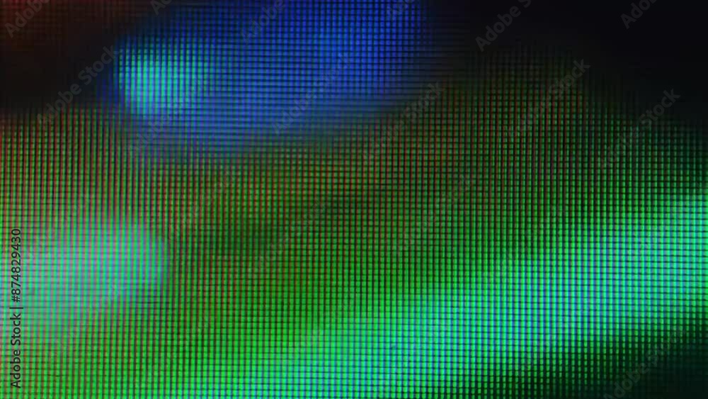 Colored pixels in motion_4K video (17) Colored pixels in motion_4K video (17)
