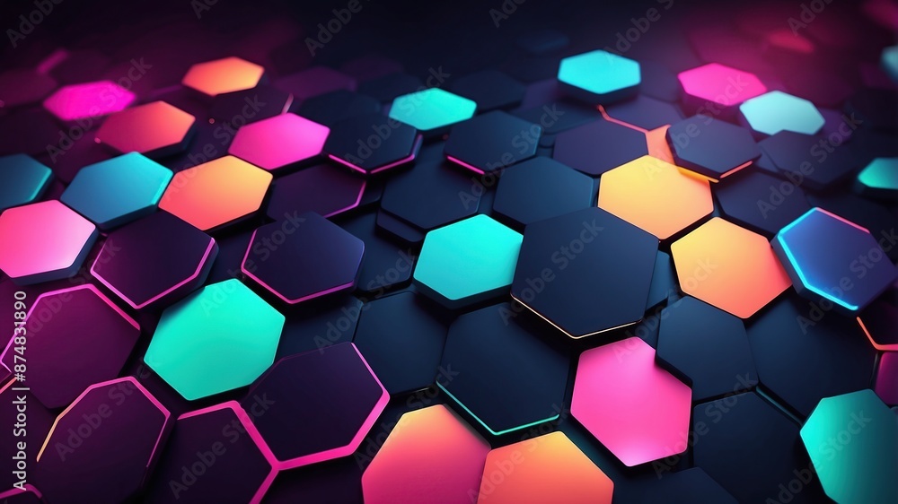 Abstract Light Grid Abstract Light Grid