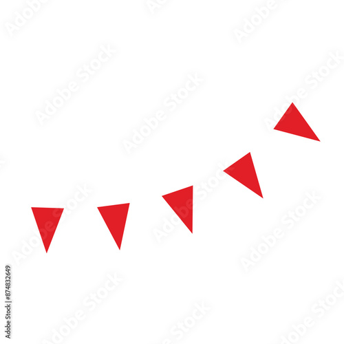 Free Download Indonesia flag decoration element vector icon  - GFXLoad
