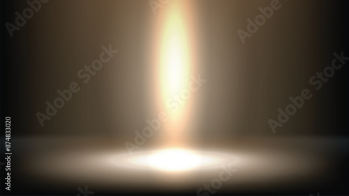 Gold color background, bright light, backdrop.