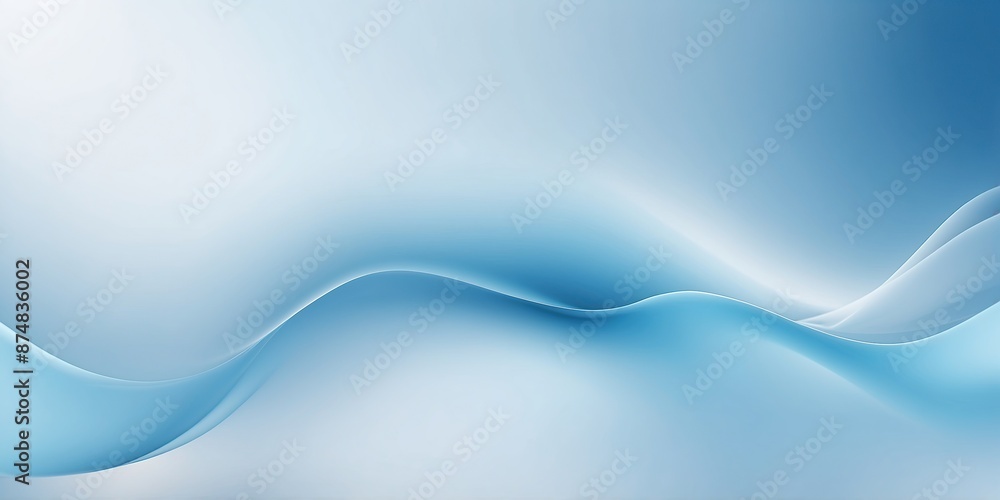 Panoramic Blue and White Gradient Panoramic Blue and White Gradient