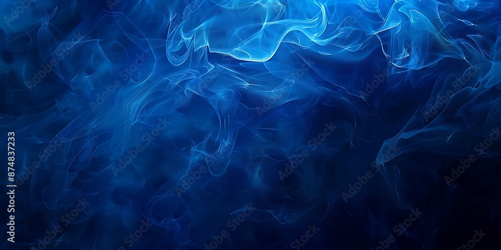 Abstract close up smoke and swirls dark Blue Patterns Background Abstract close up smoke and swirls dark Blue Patterns Background