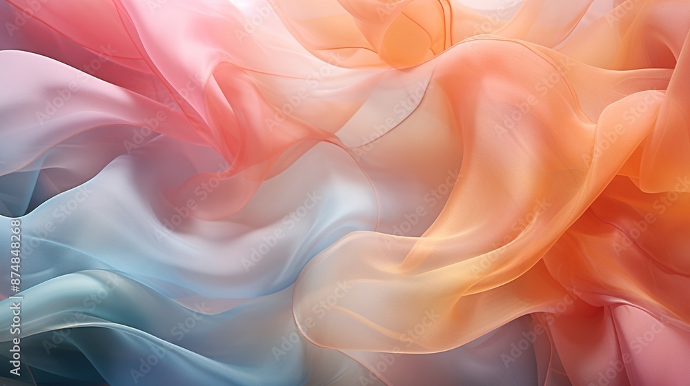 Obraz premium background with organza cloth