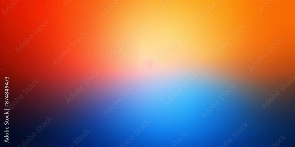 Abstract Blurred Background with Warm and Cool Colors Abstract Blurred Background with Warm and Cool Colors