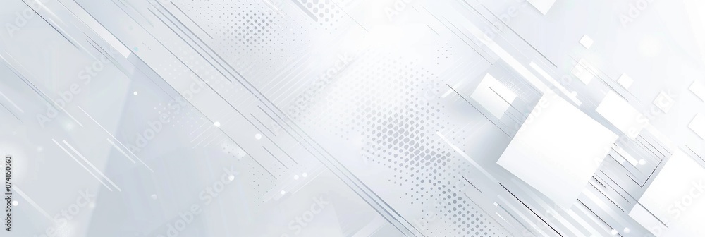 Abstract White Geometric Background Abstract White Geometric Background
