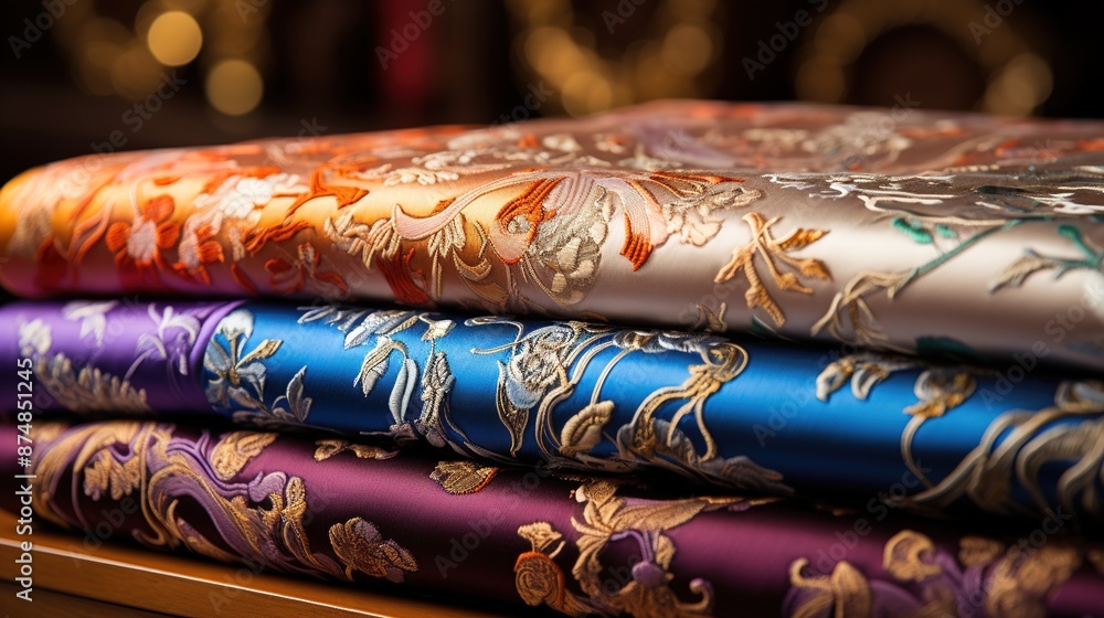 Thai silk fabric Thai silk fabric