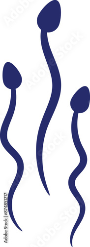 Sperm Glyph Icon