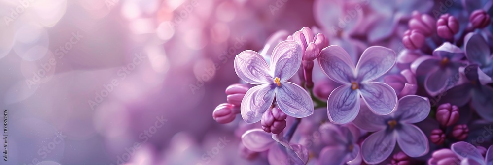 Lilac Blossoms in Soft Focus Lilac Blossoms in Soft Focus