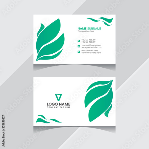Professional | Modern | Creative | Double Sided | Corporate Business Card Design | Print Ready | Adobe illustrator Template