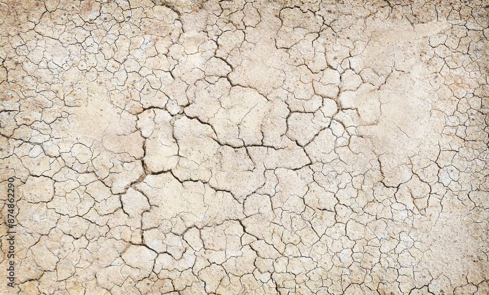 Texture of the dried earth with clay and sand, close-up or Brown dry soil or cracked ground texture background. Texture of the dried earth with clay and sand, close-up or Brown dry soil or cracked ground texture background.