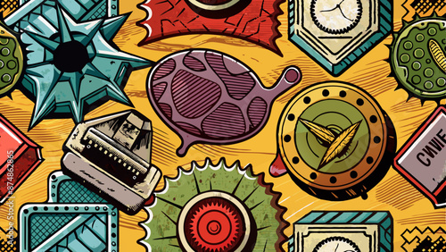 texture-material-for-stamps-and-stamps--stamp-text