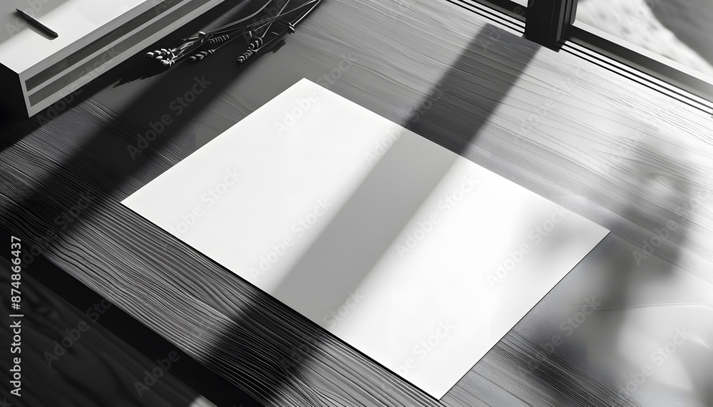 Obraz premium paper mockup