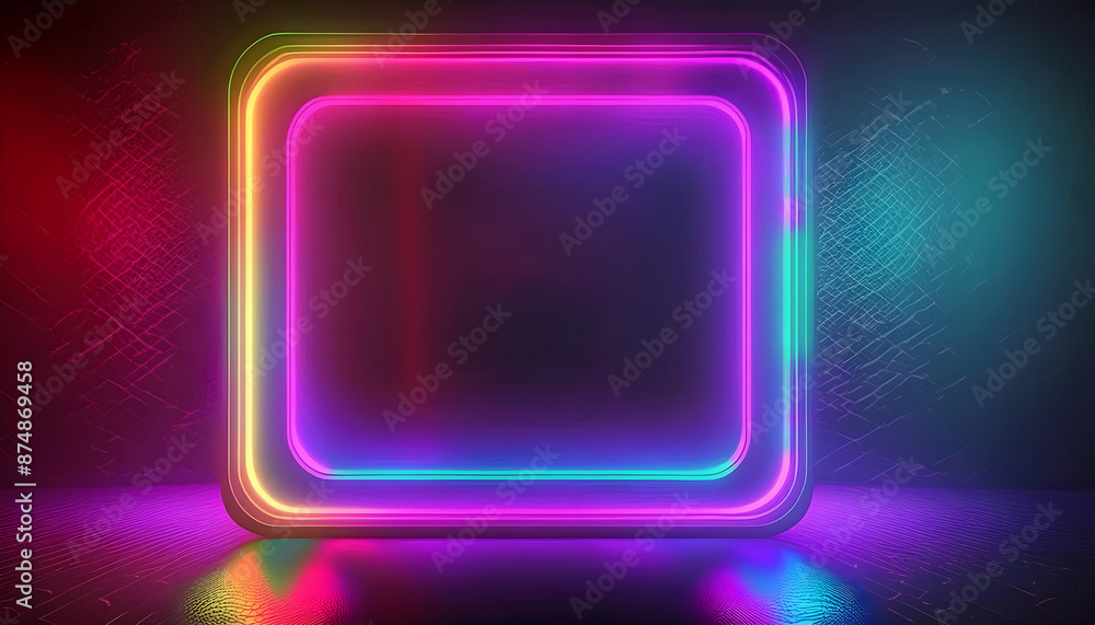 Abstract neon rectangle, glowing on black background
Bright geometric light, neon frame, dark backdrop Square neon border, glowing blue, dark background Abstract neon rectangle, glowing on black background
Bright geometric light, neon frame, dark backdrop Square neon border, glowing blue, dark background
