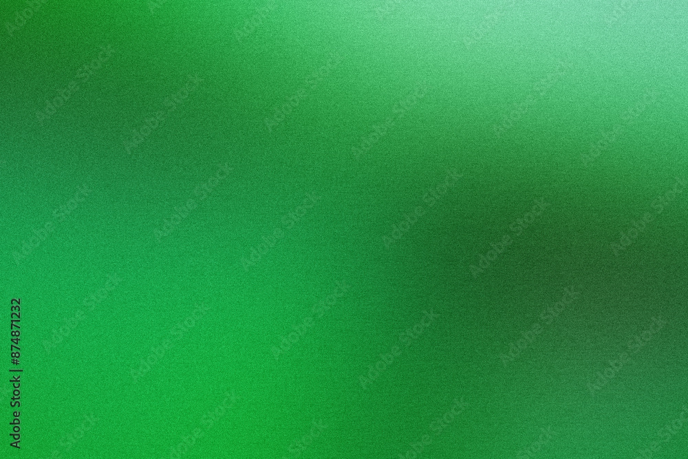 Metallic green background with gradient and grainy texture effect Metallic green background with gradient and grainy texture effect
