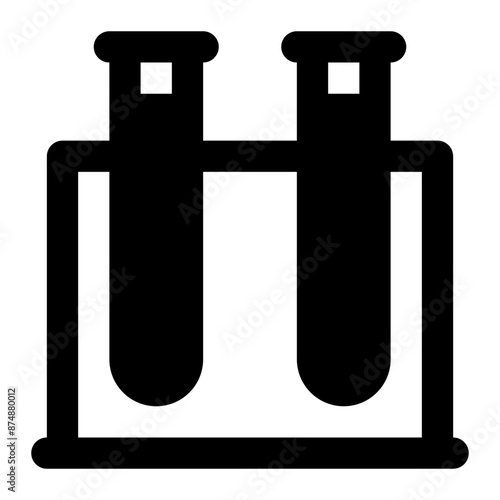 Science tube icon