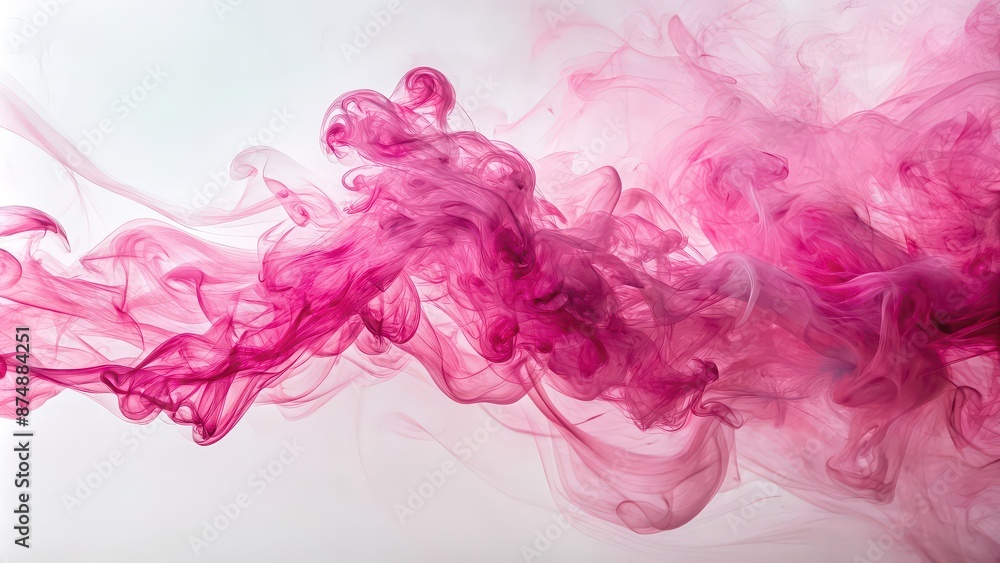 Pink smoke swirling on a light background, pink, smoke, abstract, movement, soft, gentle, delicate, ethereal, airy Pink smoke swirling on a light background, pink, smoke, abstract, movement, soft, gentle, delicate, ethereal, airy