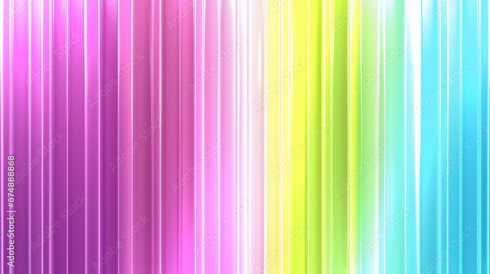 Vibrant color gradient with vertical lines art piece. Vibrant color gradient with vertical lines art piece.