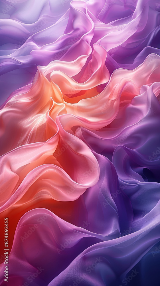 Obraz premium Abstract Serenity in Soft Gradients