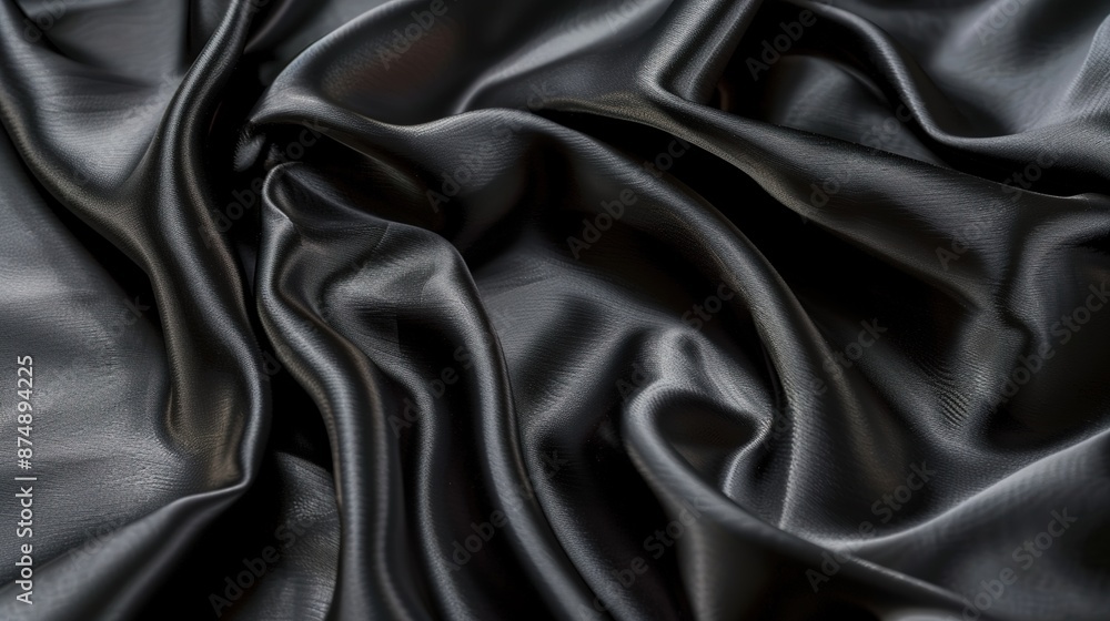 Obraz premium Attractive Black Stone Wallpaper: Elegant and Modern Design