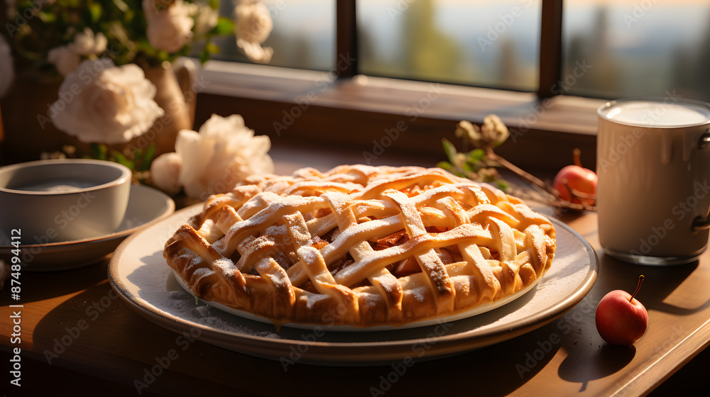 apple pie dessert food photography background poster apple pie dessert food photography background poster
