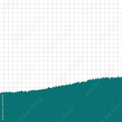 Torn paper with space for your own text. Vector illustration.