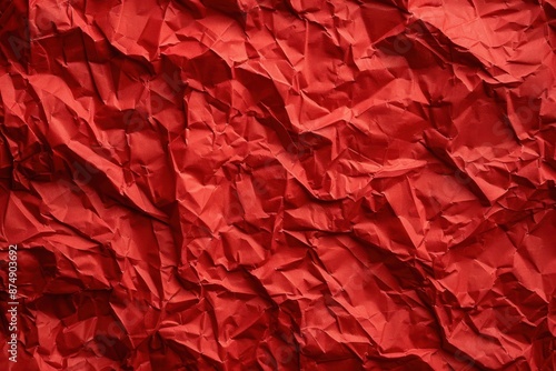 Wallpaper Mural a red crumpled paper texture background Torontodigital.ca