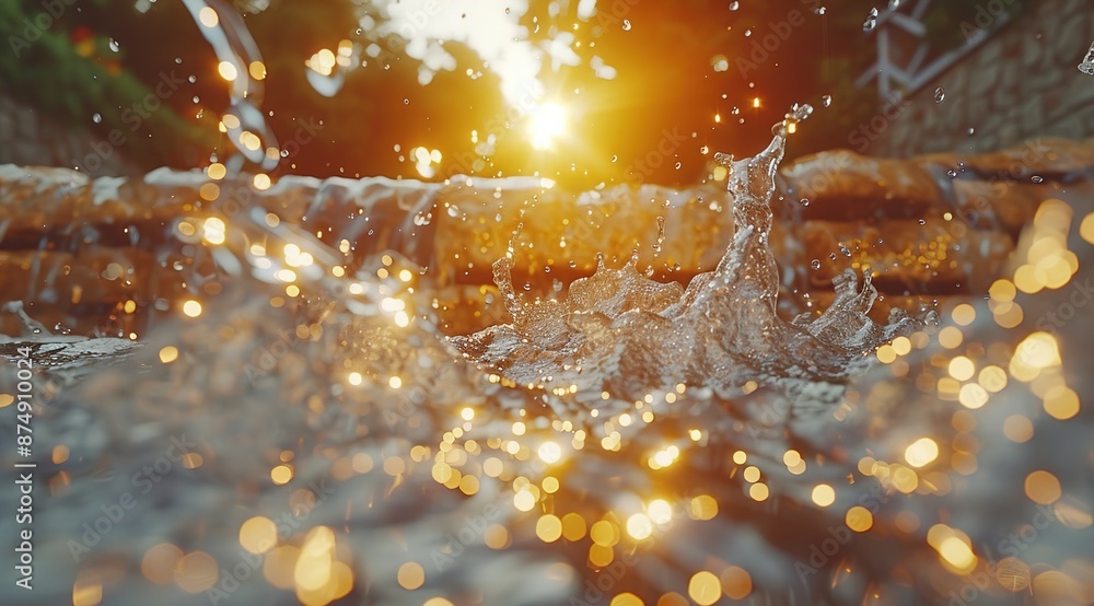 water drops water drops