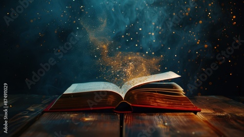 The magical open book