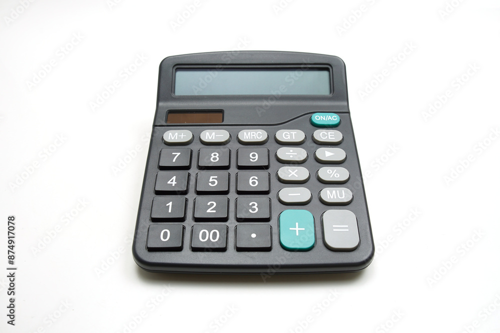Calculator isolated on white background Calculator isolated on white background