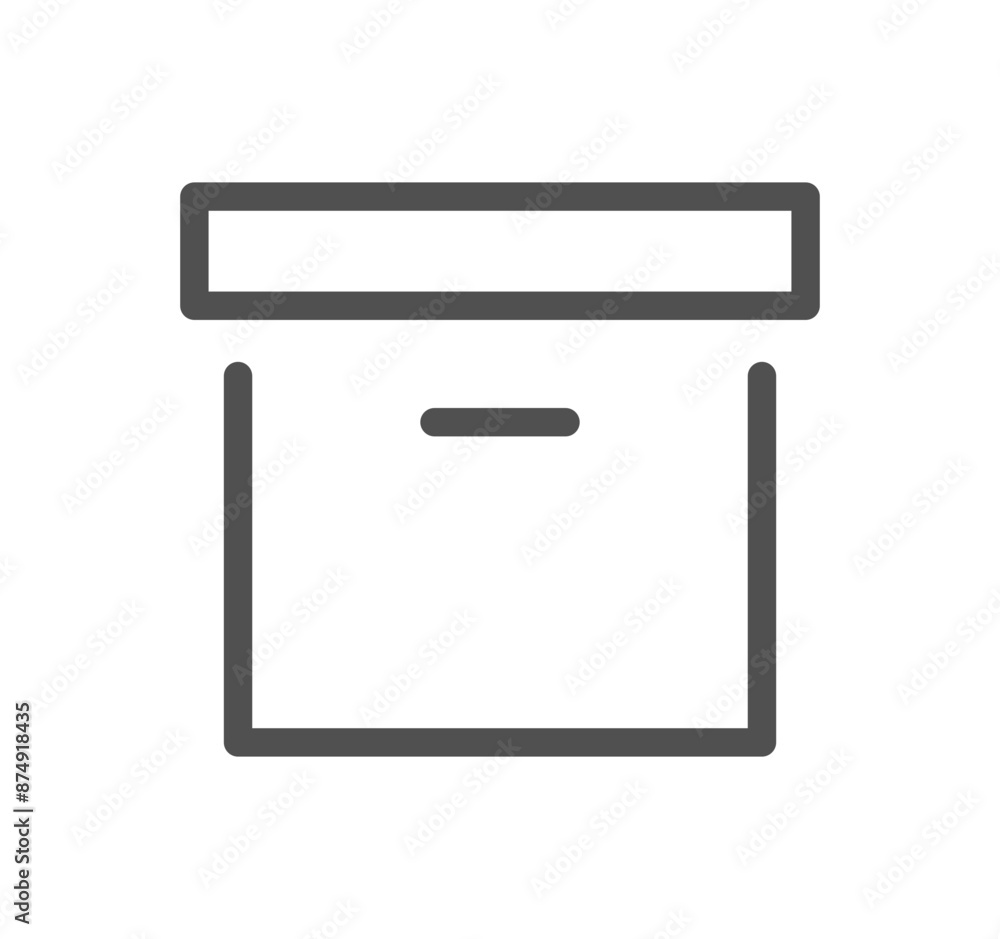 Interface icon outline and linear vector.
Interface icon outline and linear vector.