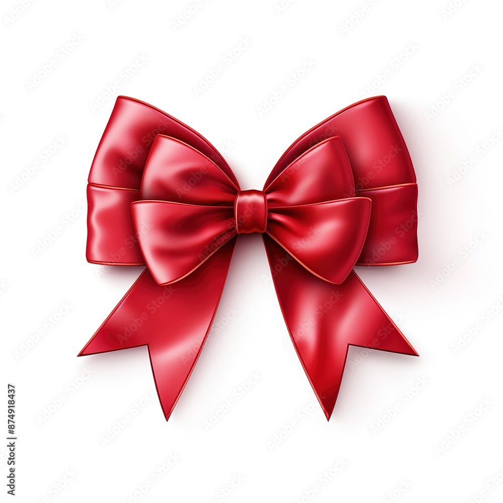 red ribbon bow red ribbon bow
