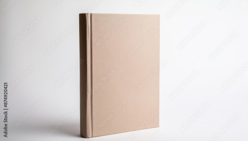 Beige Hardcover Book Mockup - Template for Branding or Title Placement - Reading Book Mockup for Logo - Marketing for Book Publishing or Portfolio Showcase Beige Hardcover Book Mockup - Template for Branding or Title Placement - Reading Book Mockup for Logo - Marketing for Book Publishing or Portfolio Showcase