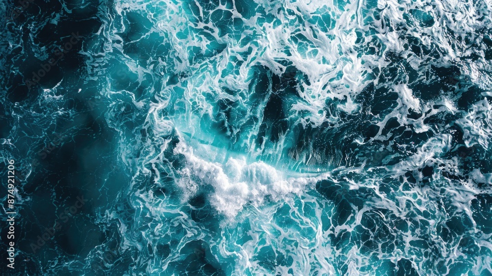 Fototapeta premium Waterbody Aerial View