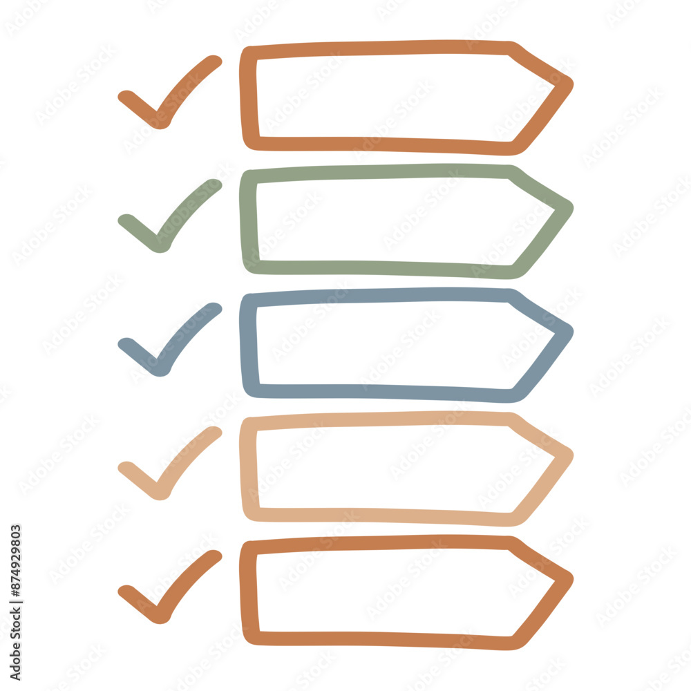 Check list menu Check list menu