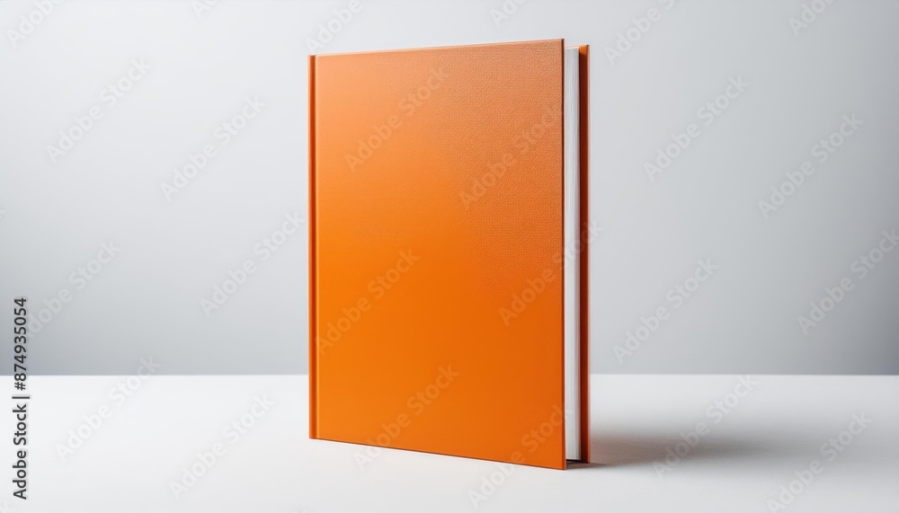 Orange Hardcover Book Mockup - Template for Branding or Title Placement - Reading Book Mockup for Logo - Marketing for Book Publishing or Portfolio Showcase image Orange Hardcover Book Mockup - Template for Branding or Title Placement - Reading Book Mockup for Logo - Marketing for Book Publishing or Portfolio Showcase image