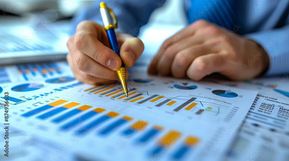 photo realistic advisor planning session with focus on portfolio diversification photo realistic advisor planning session with focus on portfolio diversification