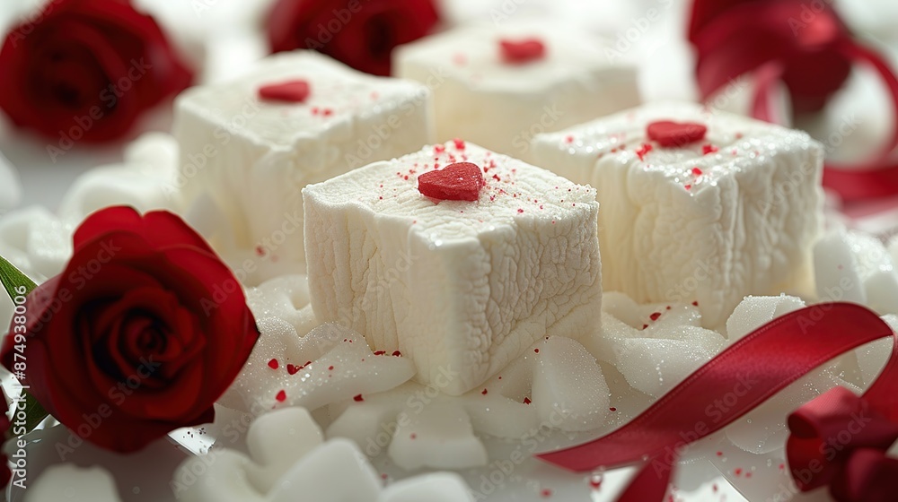 Valentine's Day Marshmallow Treats Valentine's Day Marshmallow Treats
