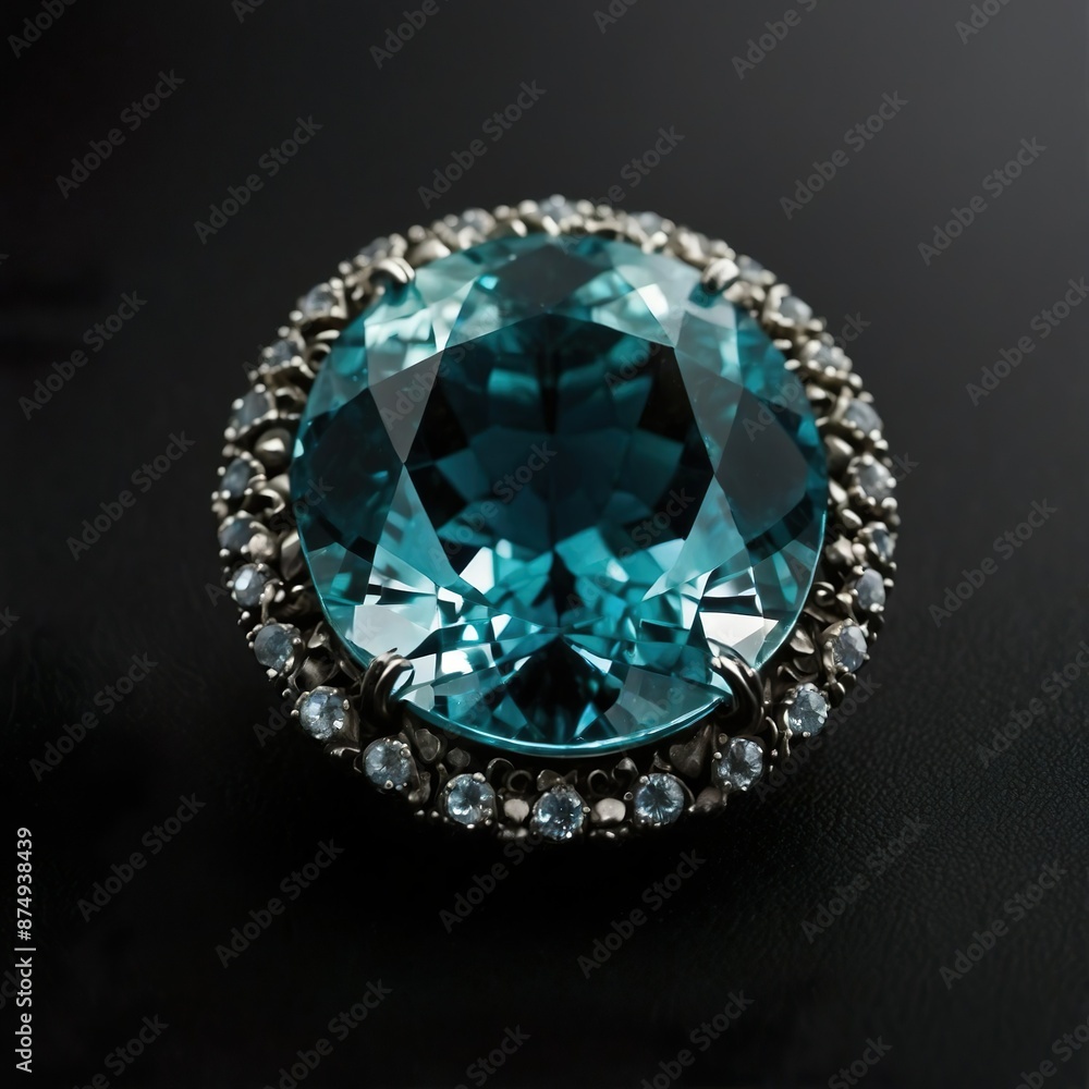Fototapeta premium diamond on white background
