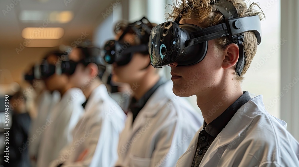 VR simulation training for medical students to practice surgical techniques VR simulation training for medical students to practice surgical techniques