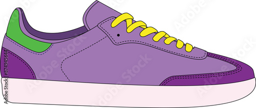 neakers vector illustration
