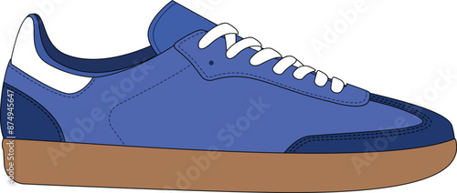 neakers vector illustration