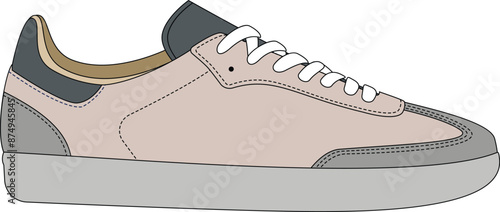 neakers vector illustration