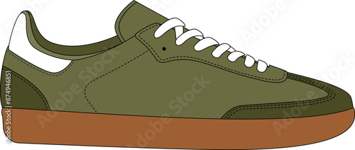 neakers vector illustration